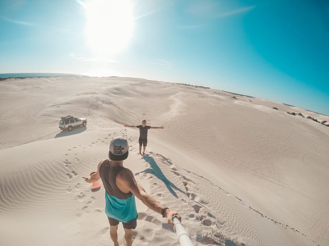 cote ouest australie dunes