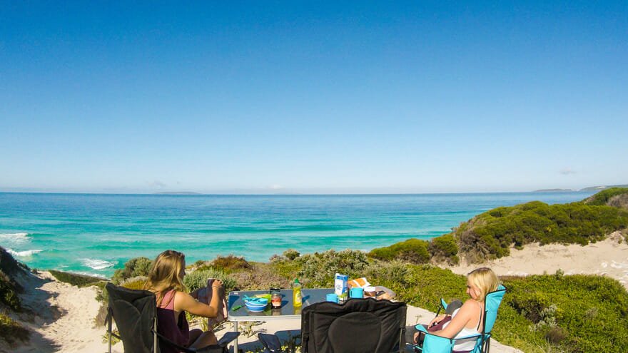 esperance australie camping