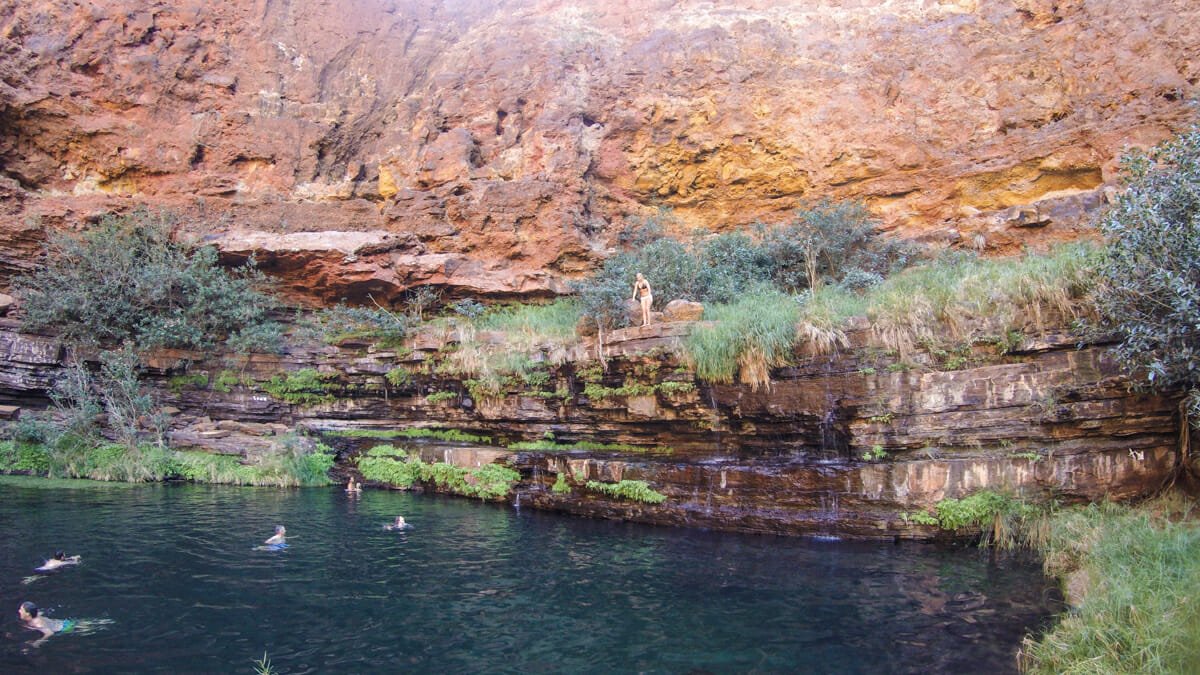 Natural pool Karijini Natural pool Karijini