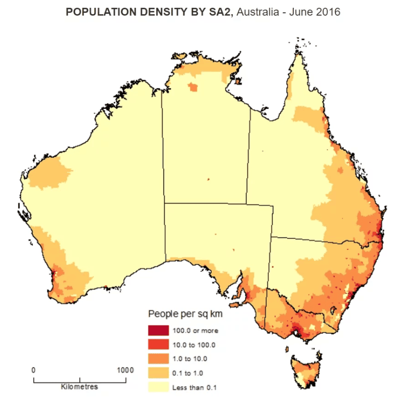 acheter une voiture en australie population