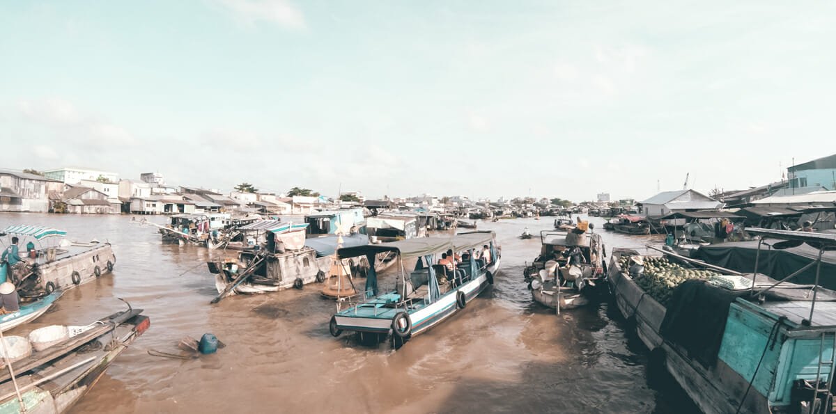 Cai Rang marché flottant mekong