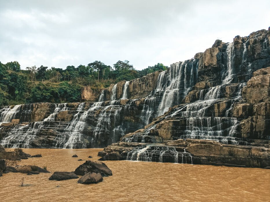 pongour falls dalat vietnam