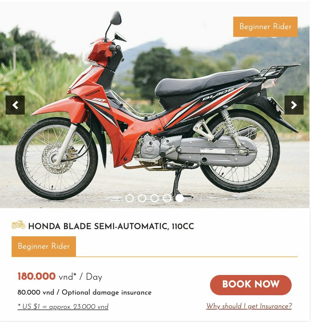 moto ha giang loop vietnam semi auto