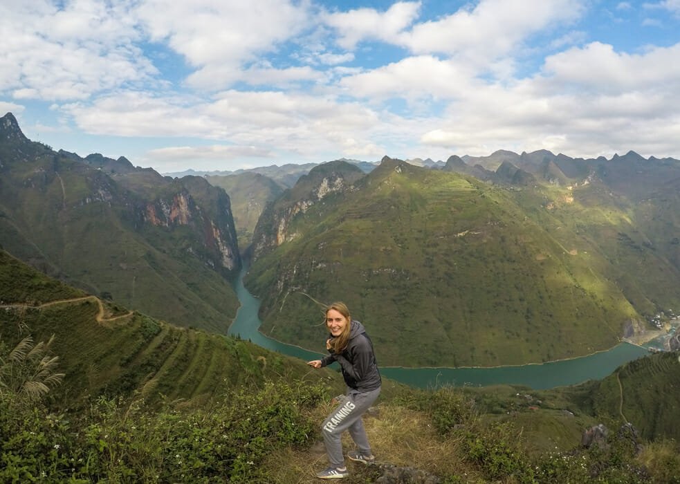 Nho que river ha giang moto