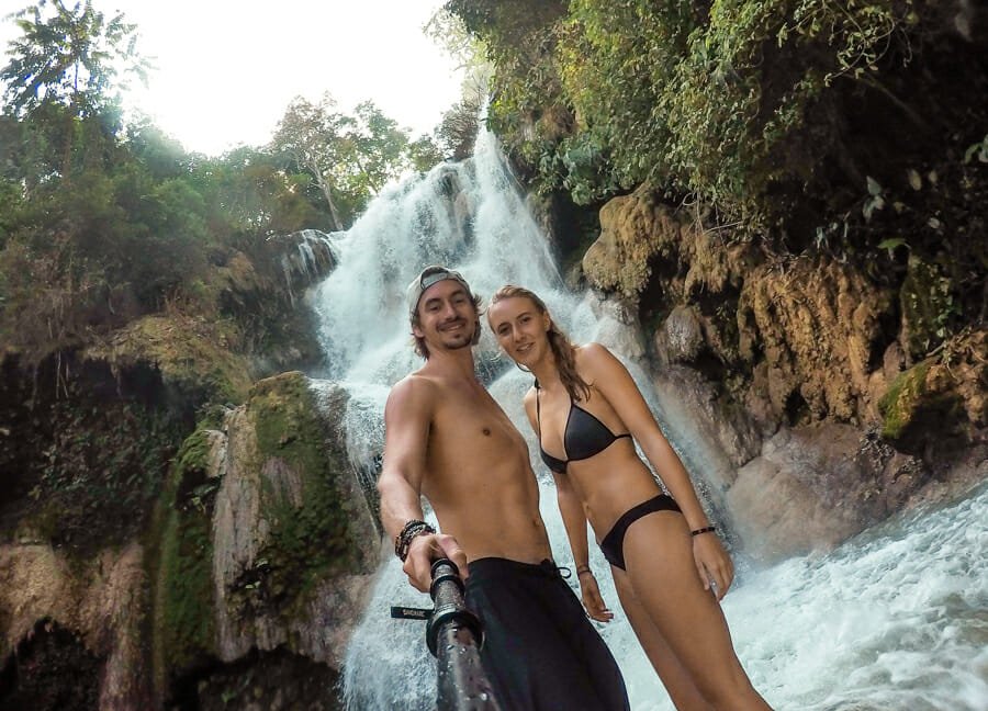 quand partir au laos Kuang Si falls