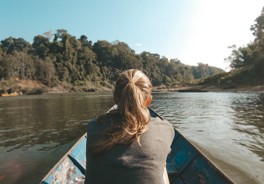 Tad Sae falls luang prabang laos
