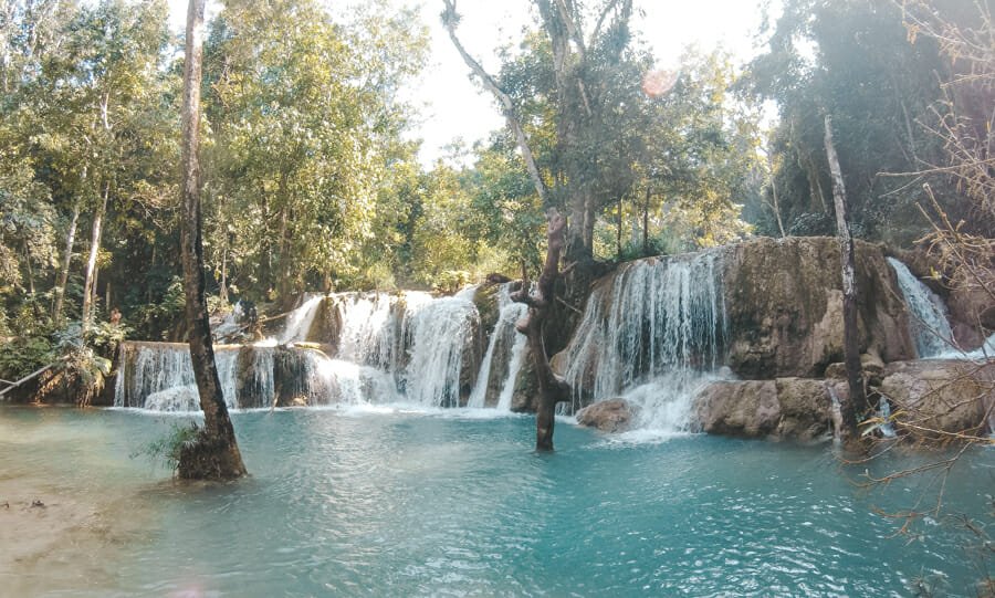 Tad Sae cascade luang prabang Laos