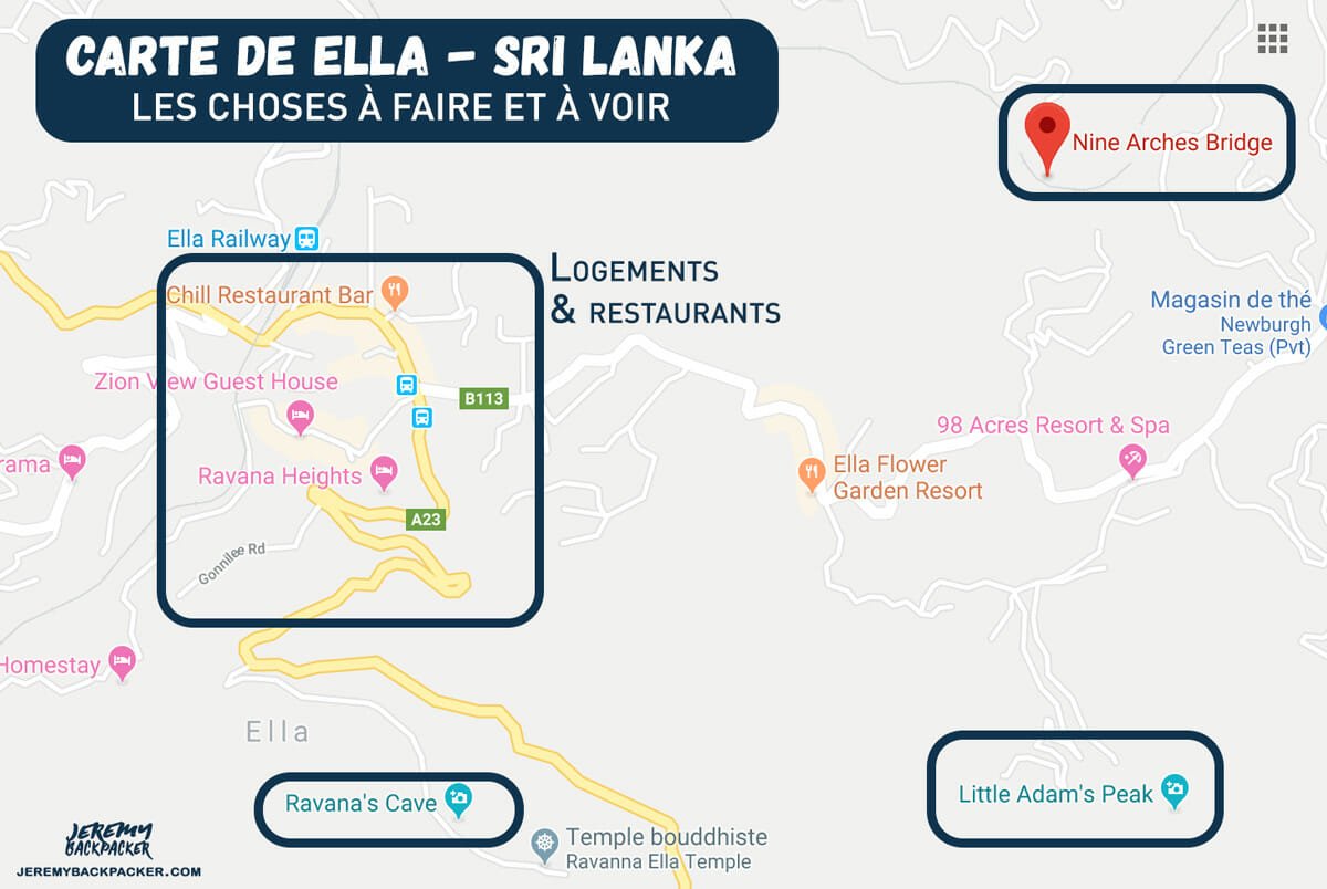 carte-ella-itineraire-sri-lanka