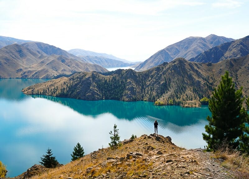 nouvelle zelande ile du sud benmore peninsula