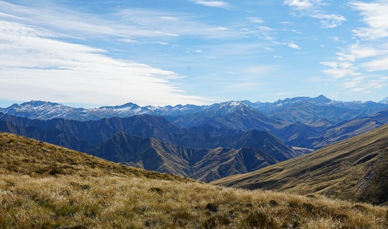 nouvelle zelande ile du sud saddle lomond
