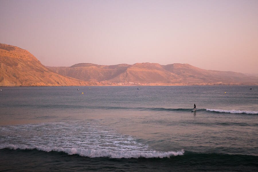 surfing imsouane maroc plage