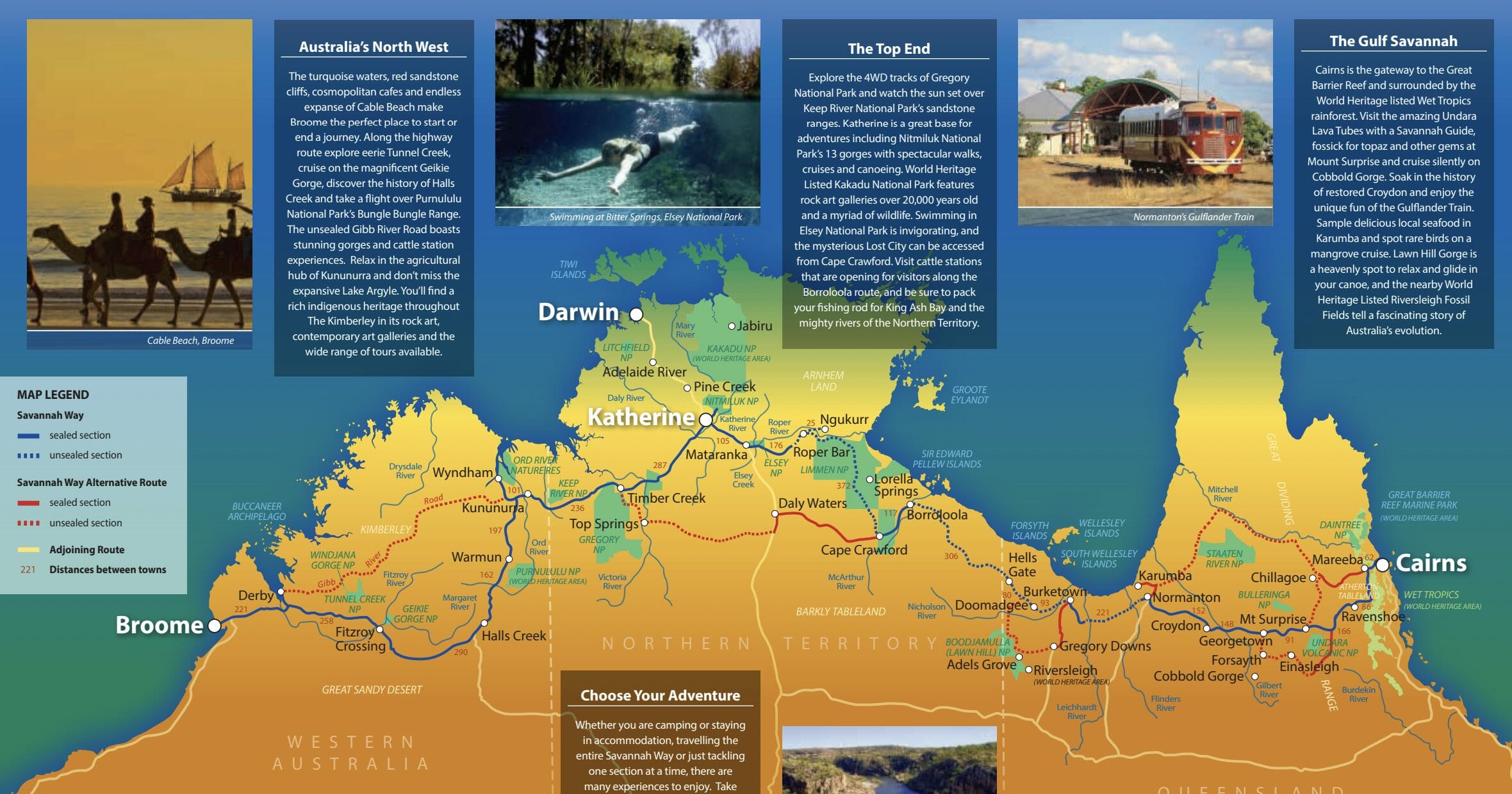 road trip australia savannah way territoire du nord