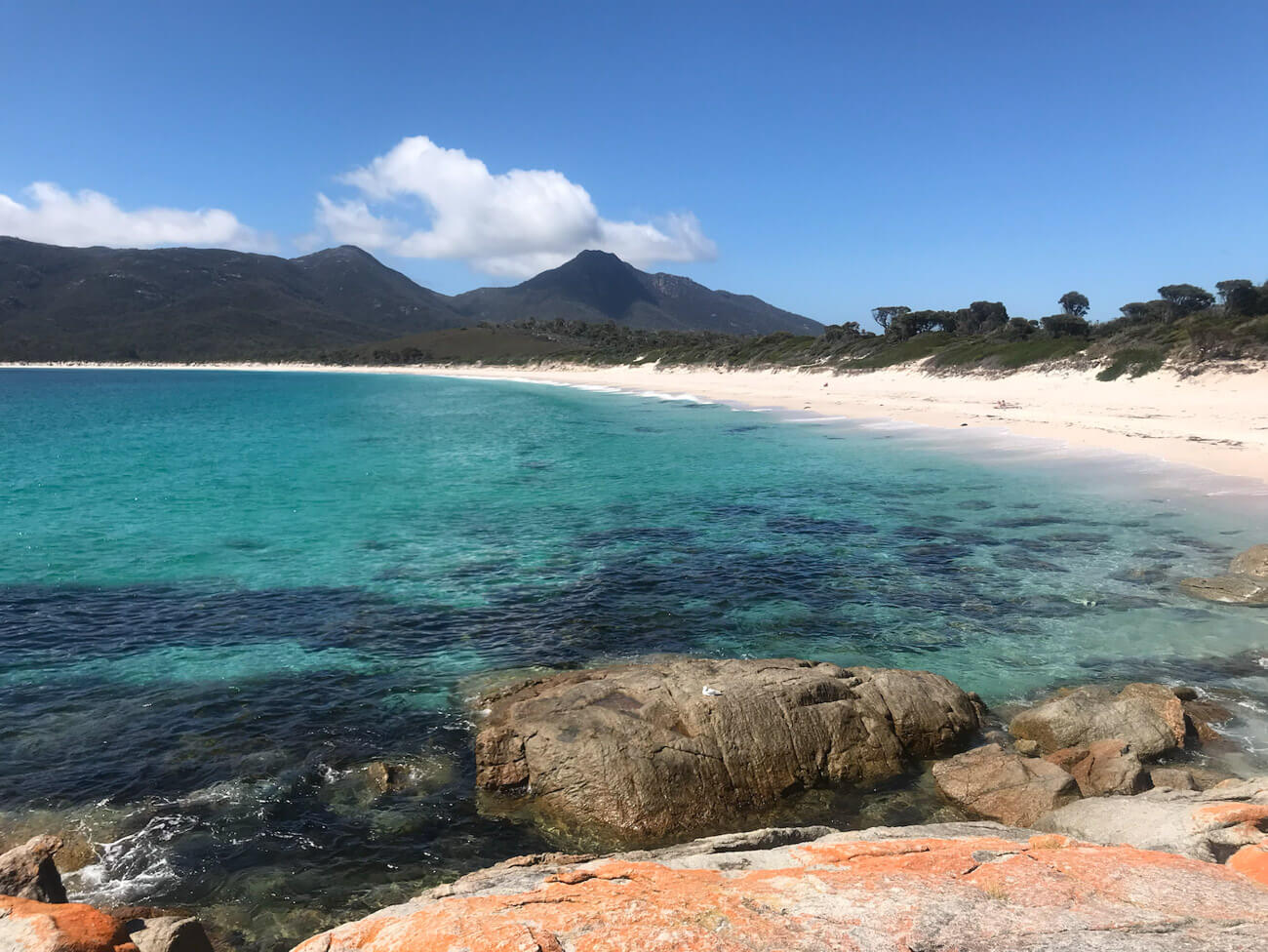 trek tasmanie australie Freycinet