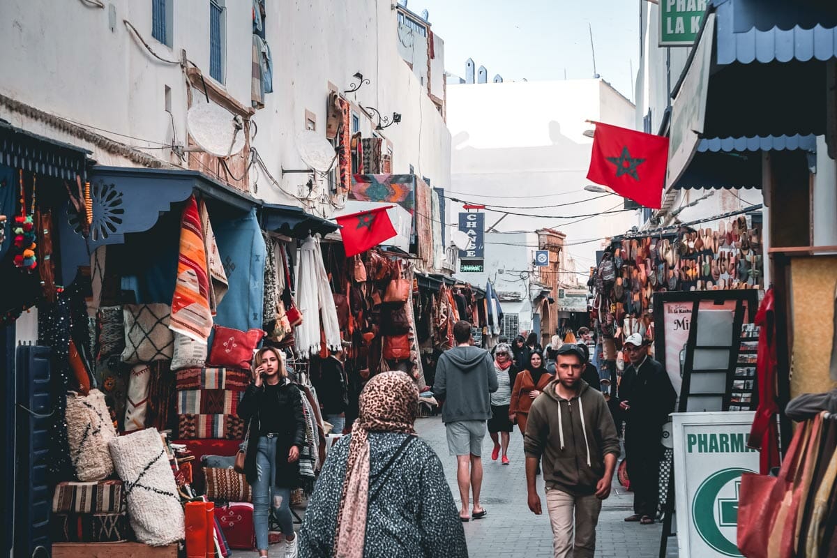 medina ruelle essaouira maroc