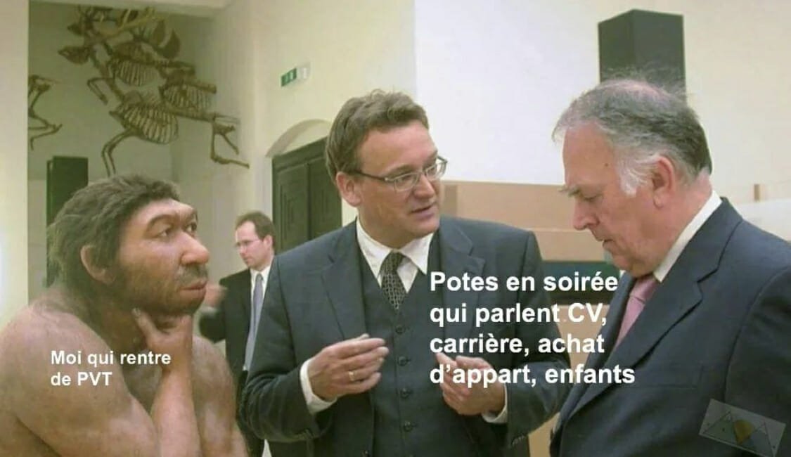 voyage pvt vs vraie vie