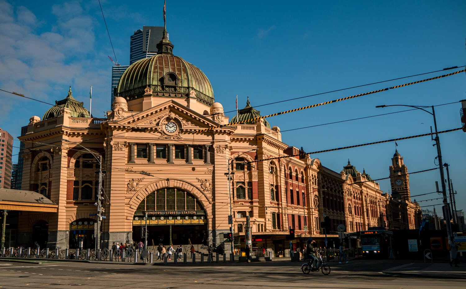 Flinders street station gare Melbourne