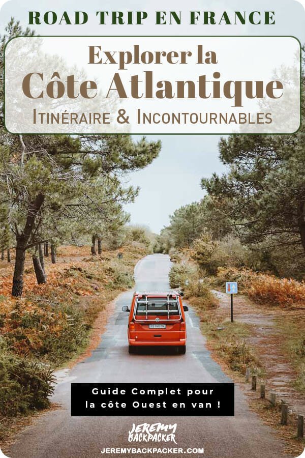road trip cote ouest france en van
