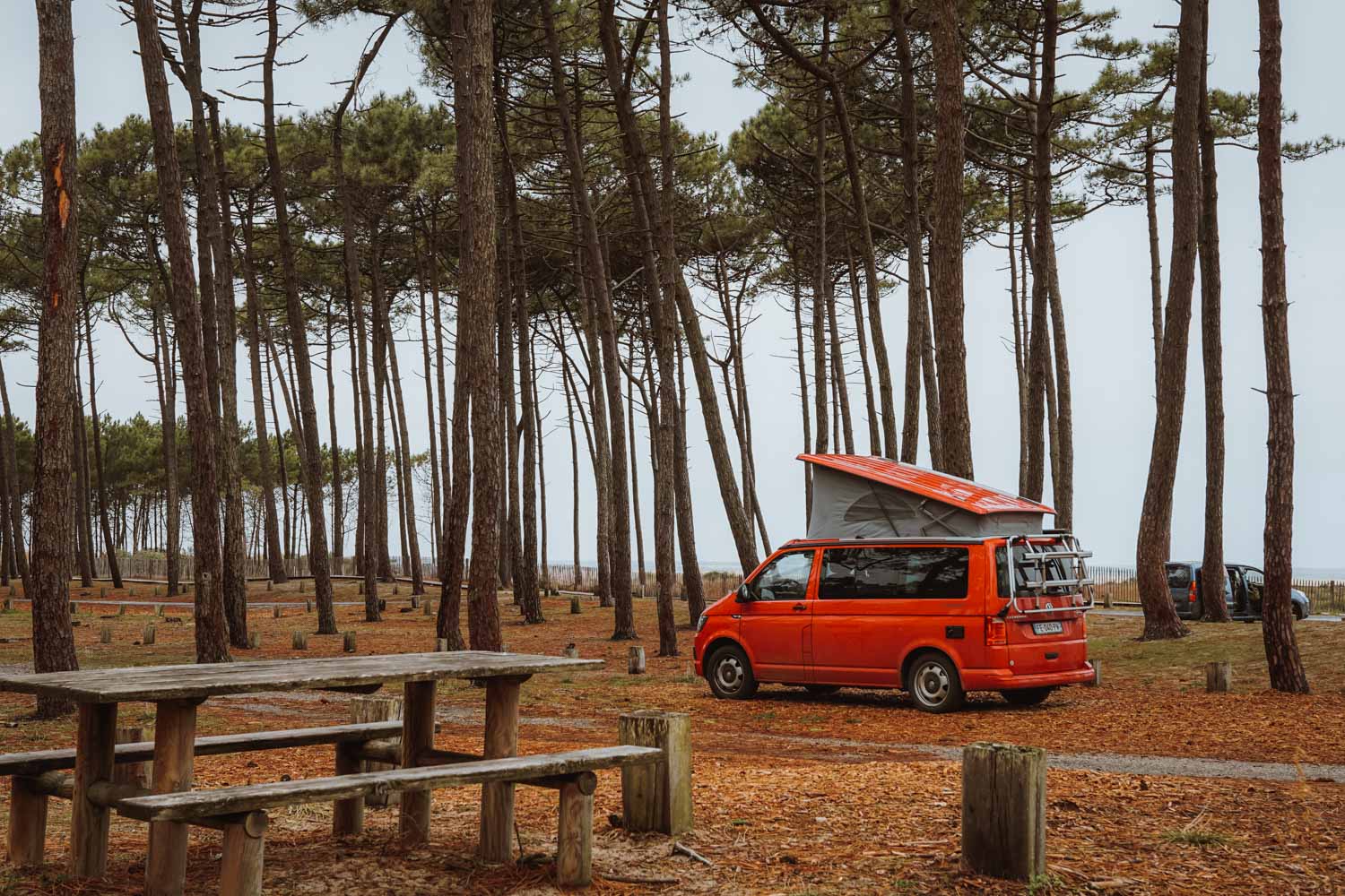 road trip cote ouest france van