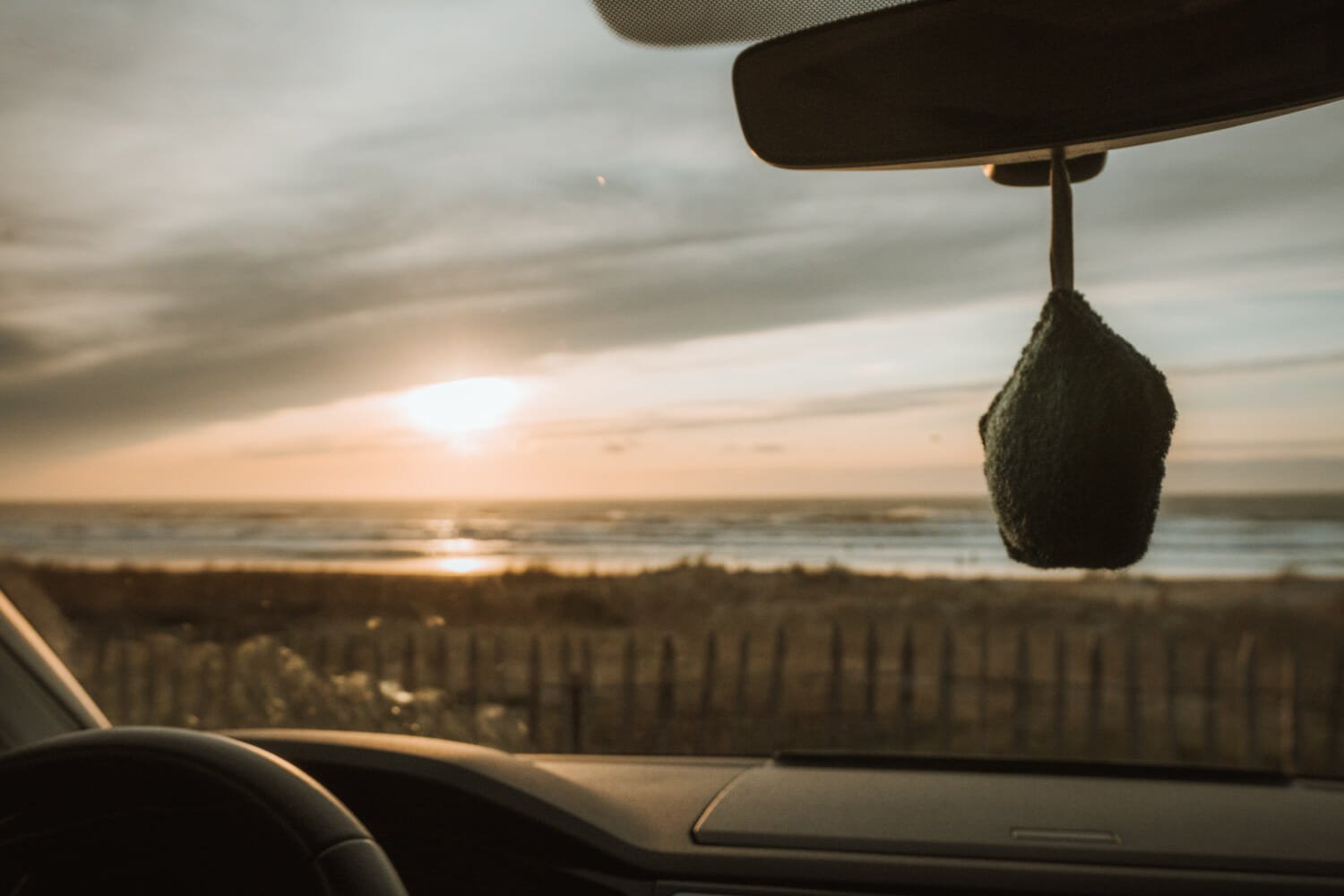 road trip france gironde plage coucher de soleil