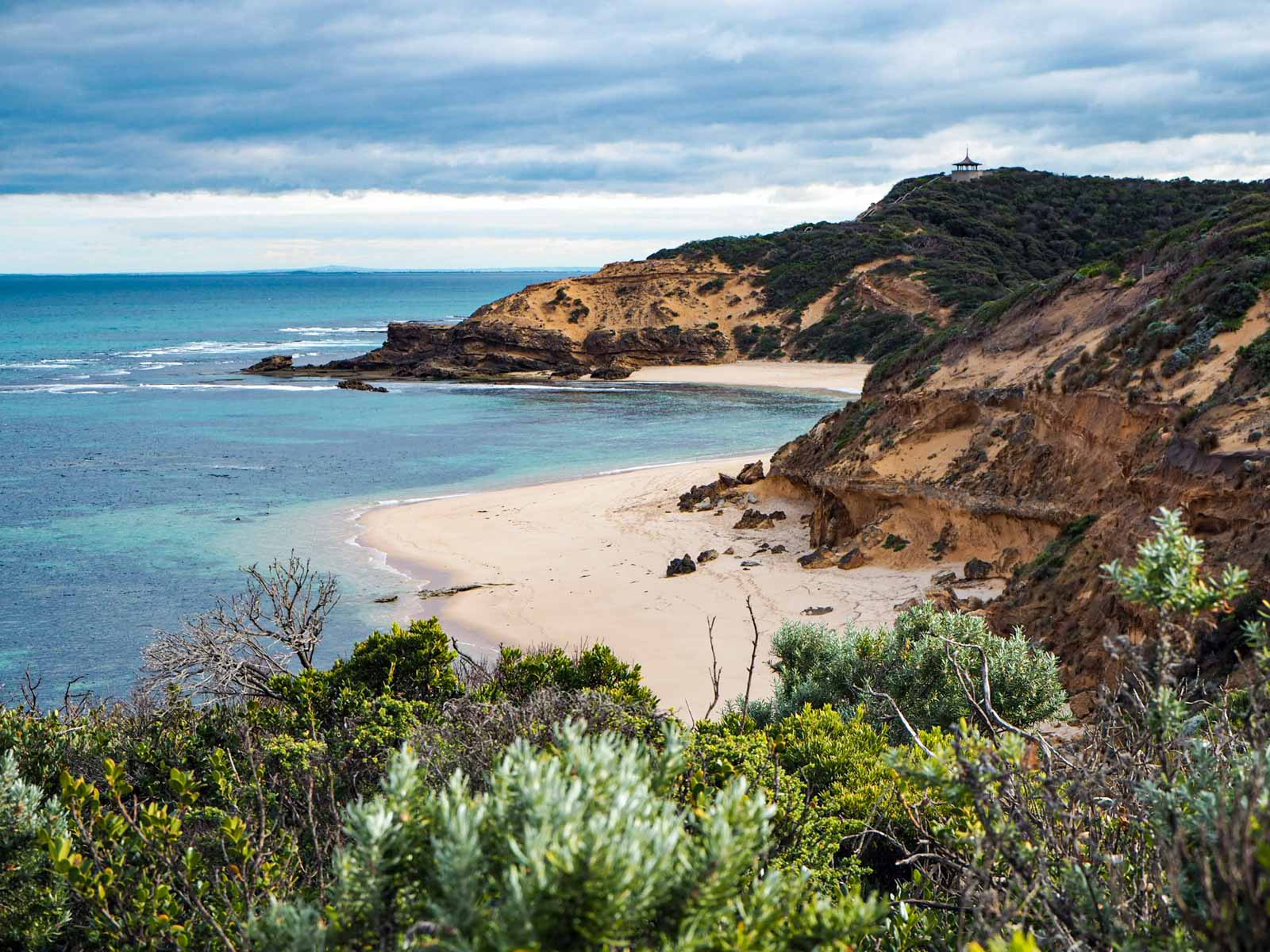 back beach sorrento peninsula mornington