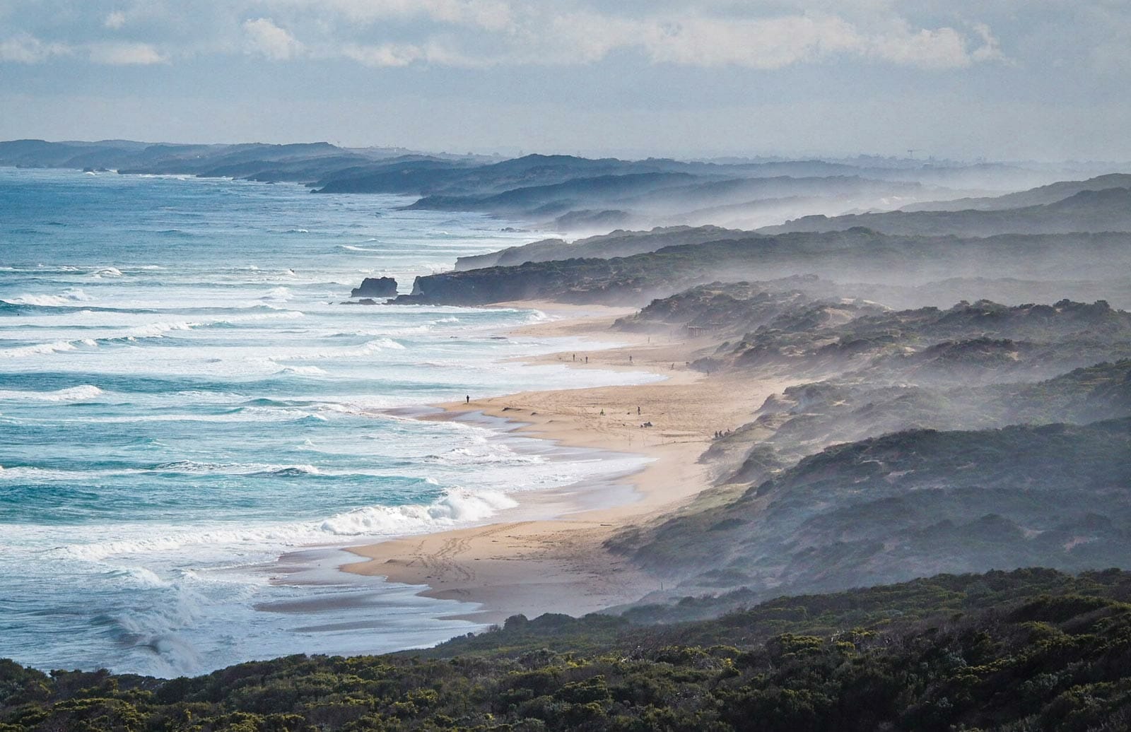 peninsule mornington visiter Gunamatta Beach