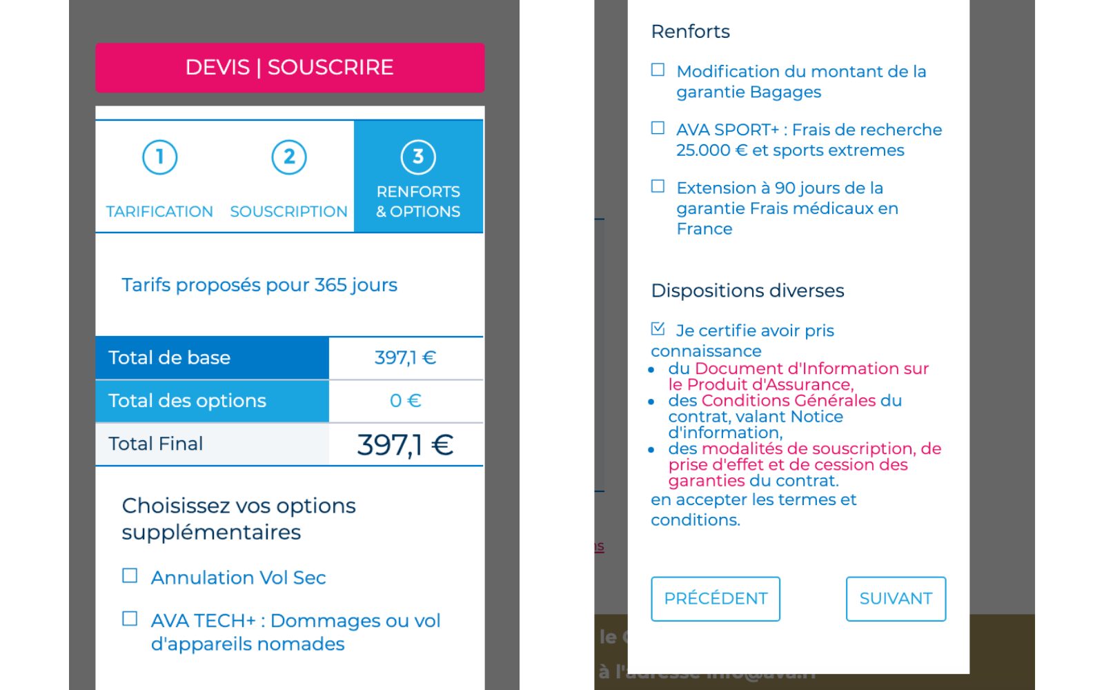renouveler assurance santé pvt gobyava