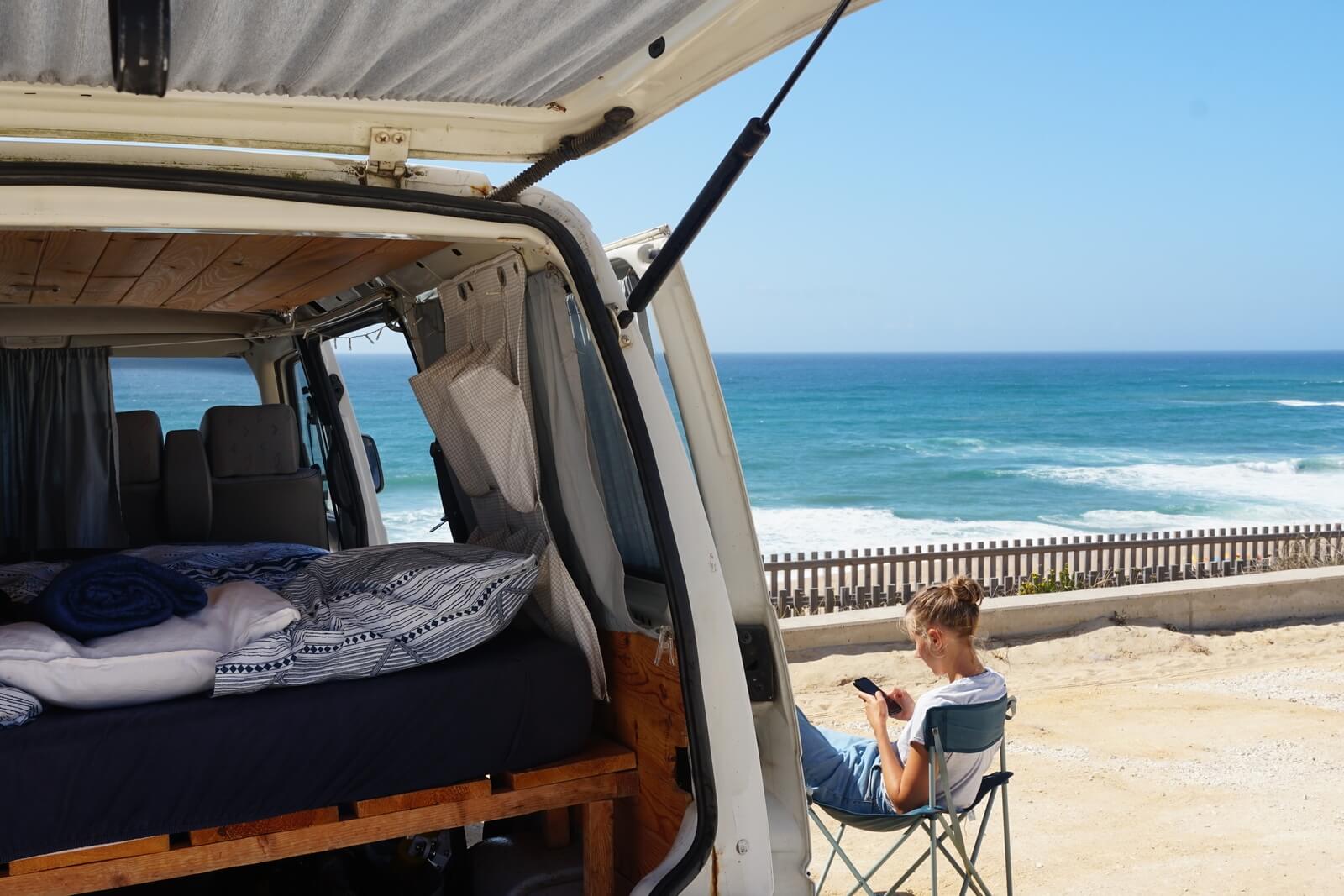road trip portugal bord ocean