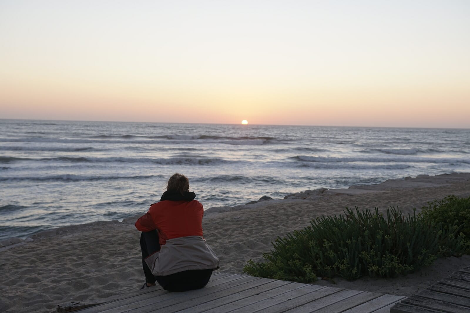roadtrip portugal plage coucher de soleil