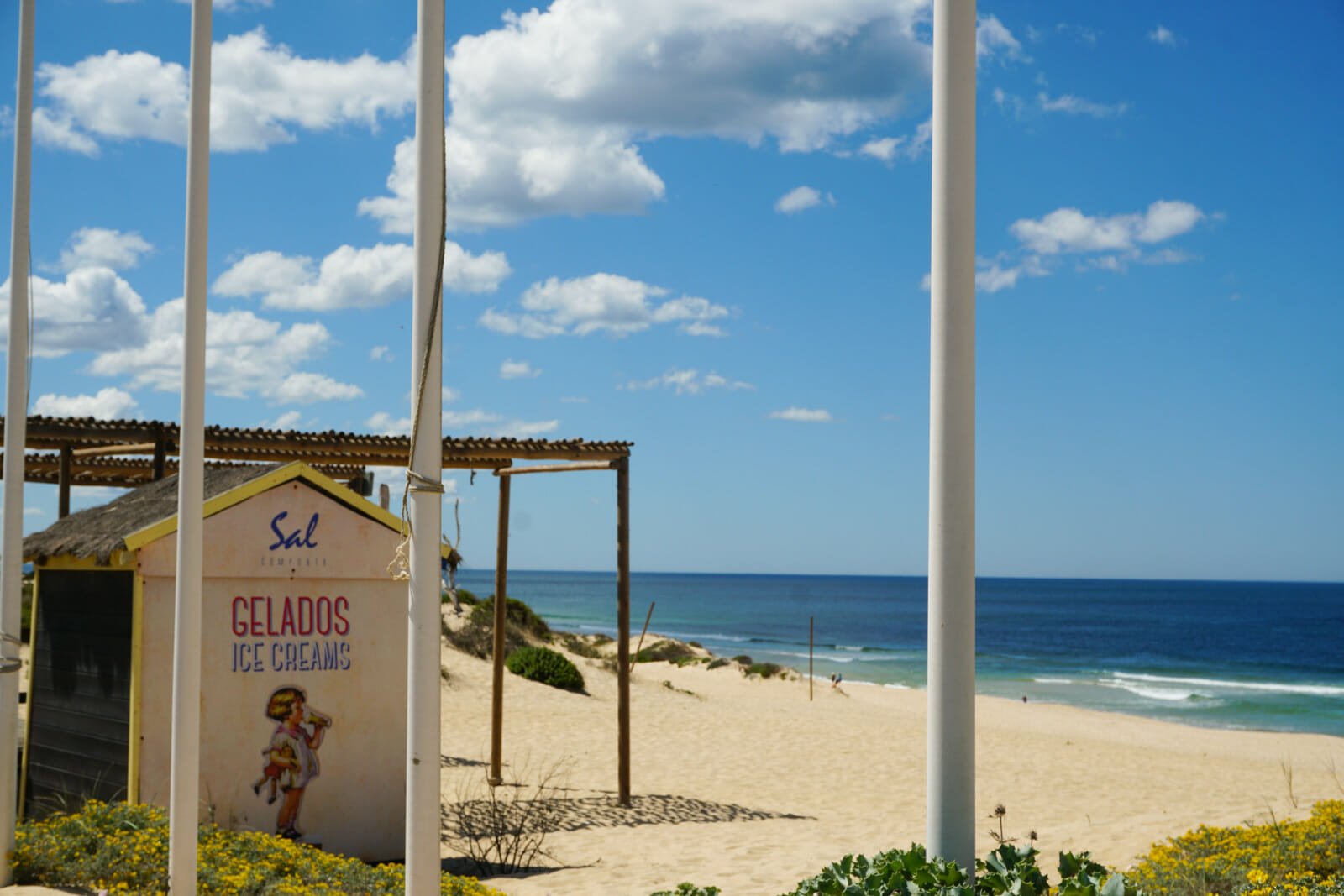 praia do pego plage portugal road trip