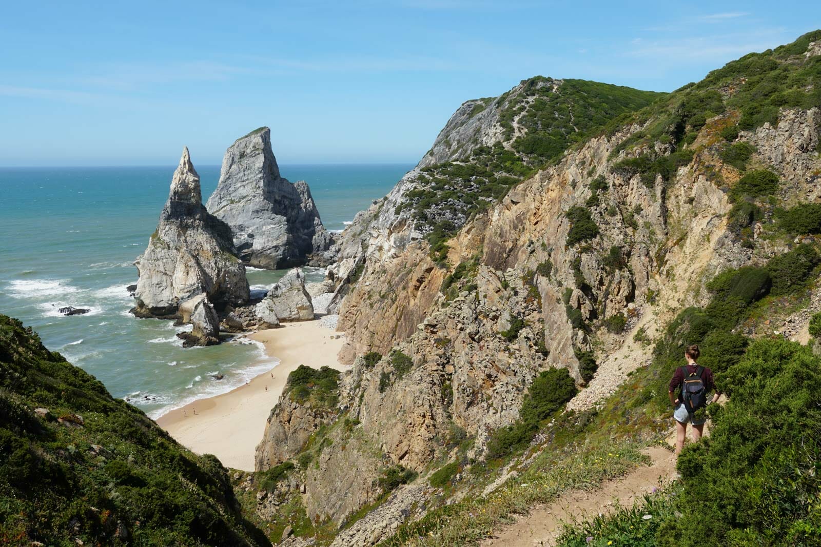 ursa beach randonnée portugal
