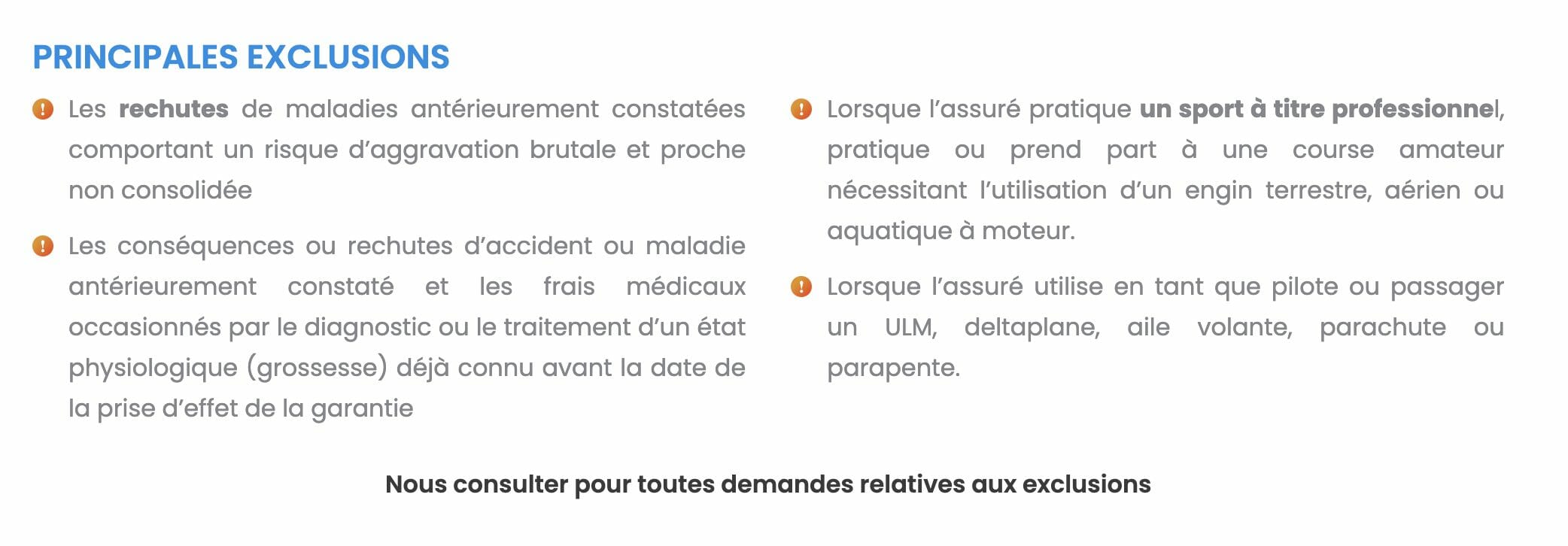exclusions assurance pvt nouvelle zelande gobyava