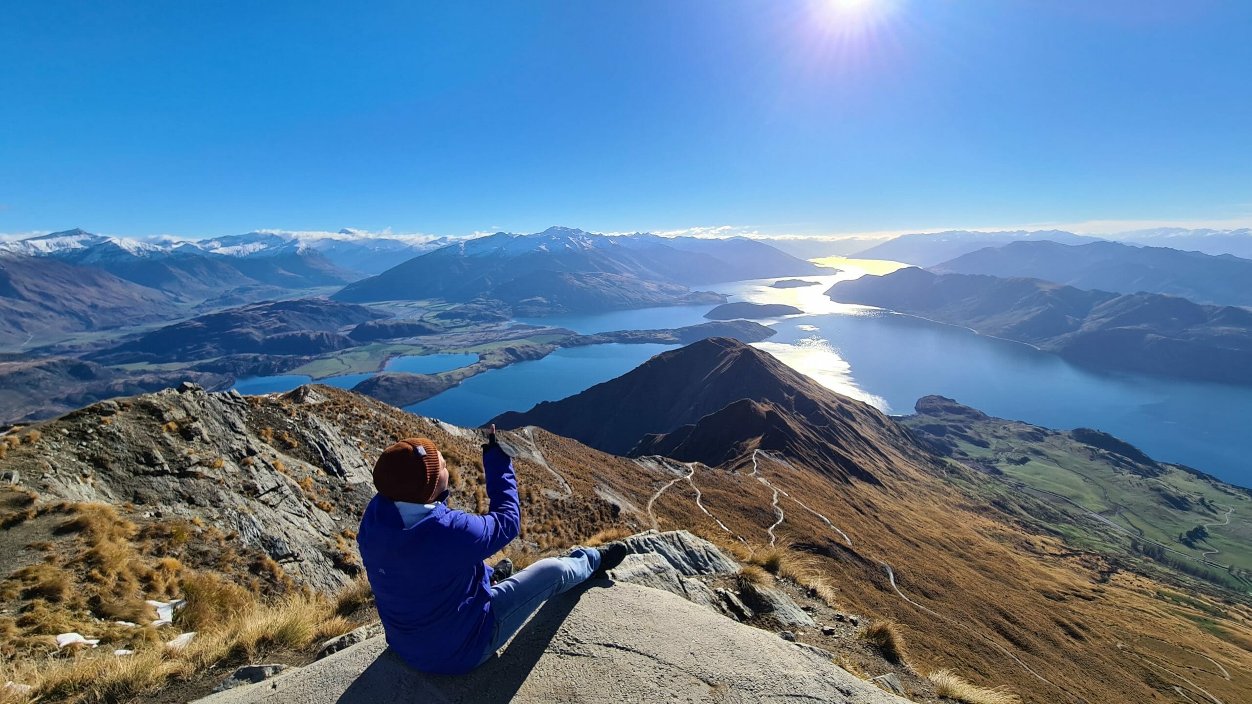 Sommet roys peak randonnée nouvelle zelande