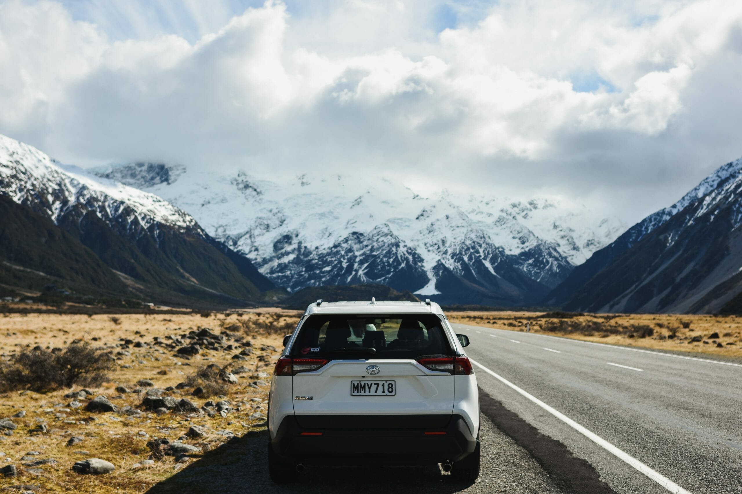 Location voiture Mont Cook