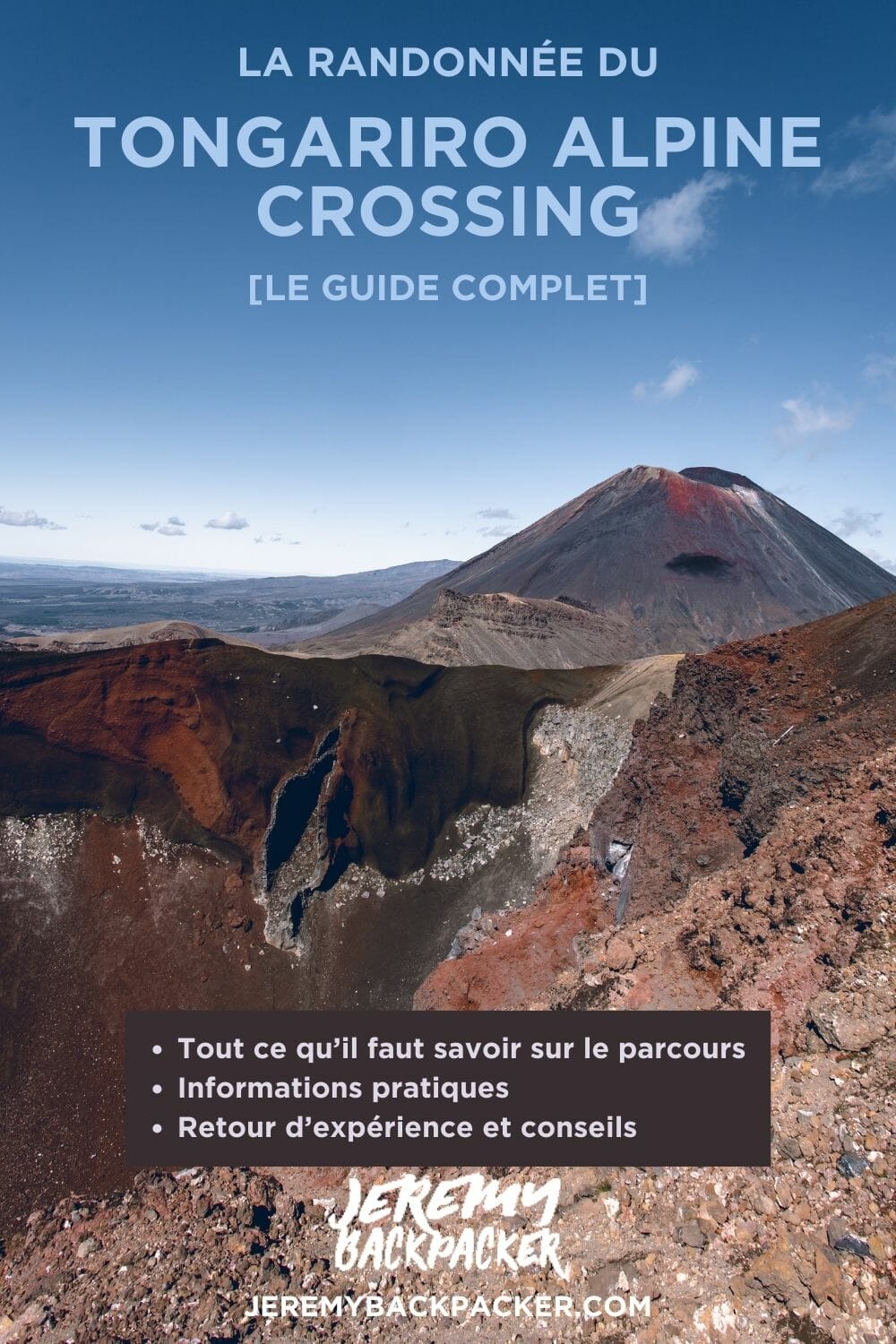 Randonnée Tongariro Alpine Crossing