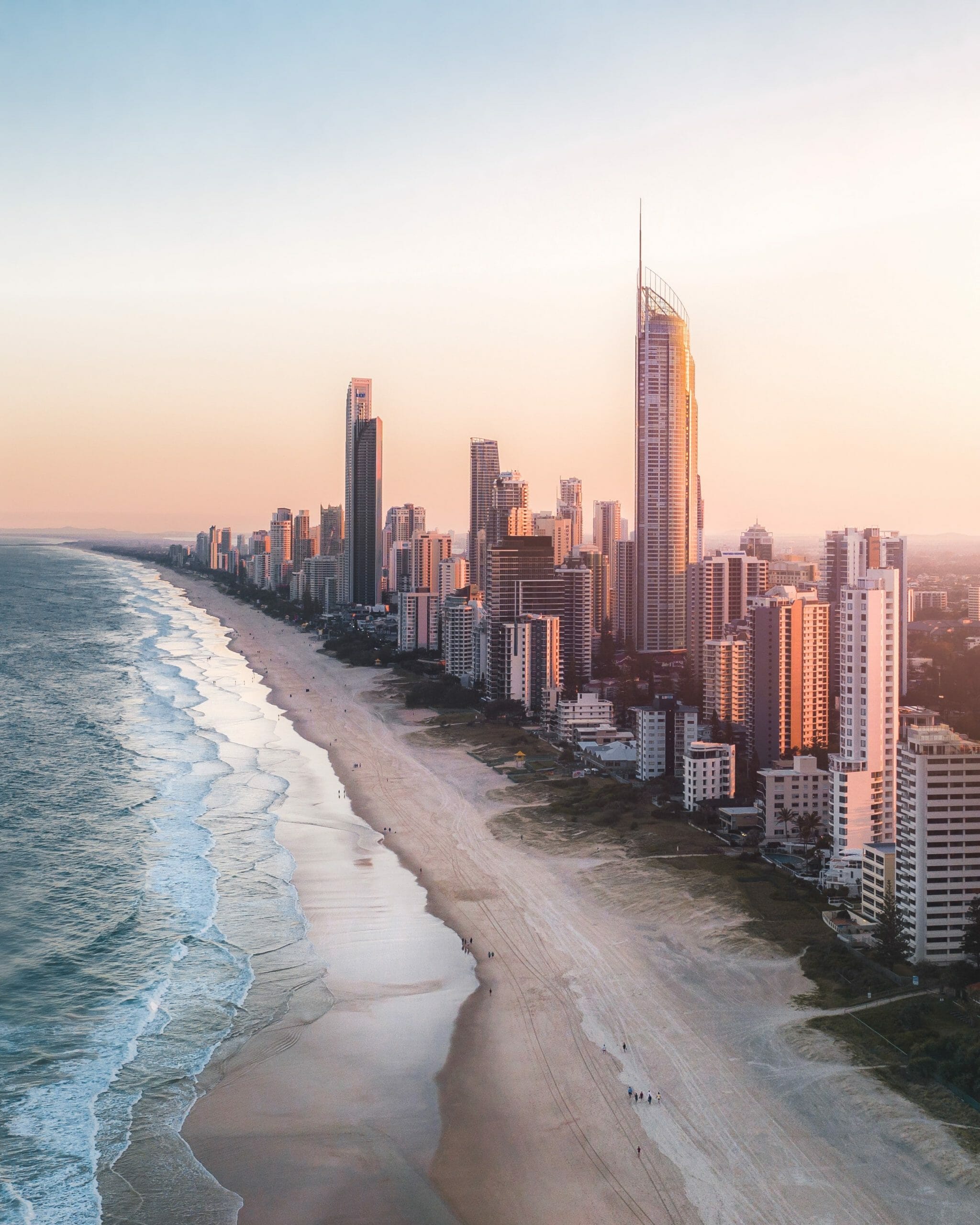 plage location voiture australie