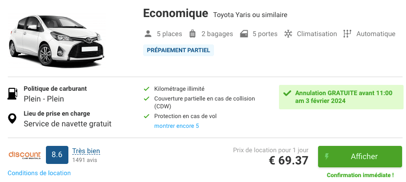 voiture location compacte nouvelle zelande