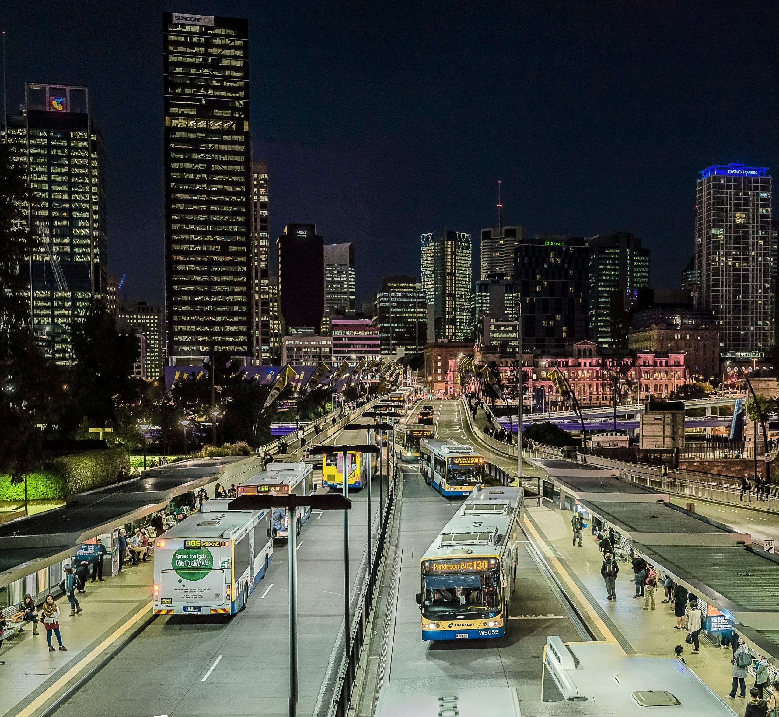 transport brisbane australie