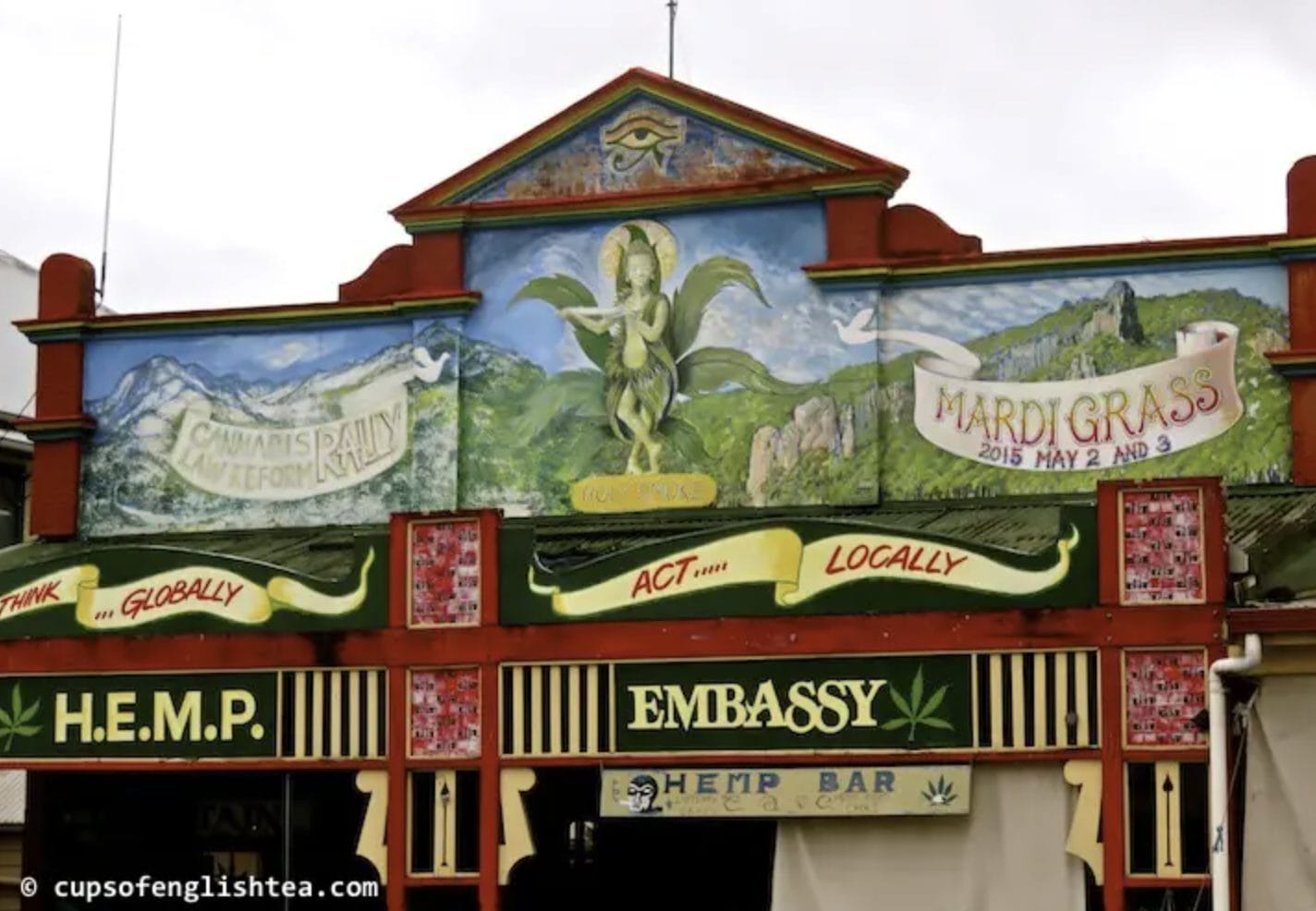 village nimbin australie