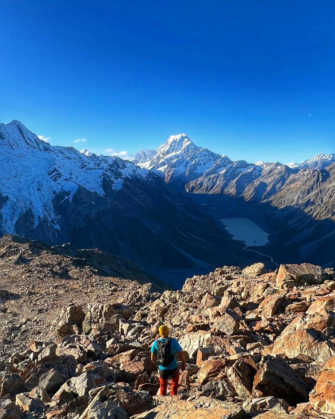 Mont Cook - Mueller Hut 3 semaines Nouvelle Zelande