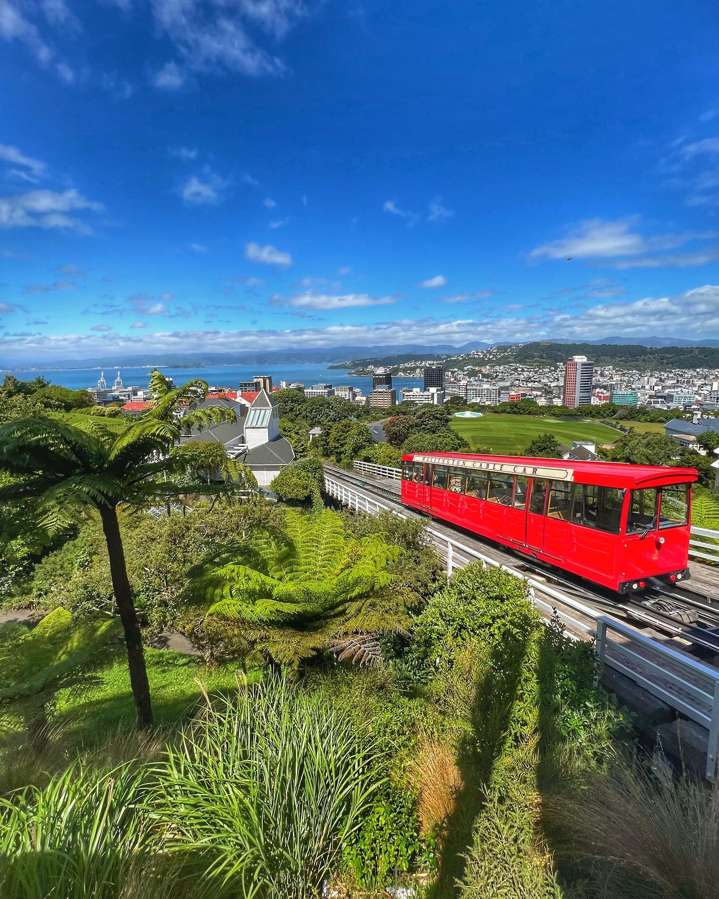 Wellington cable car 3 semaines Nouvelle Zelande
