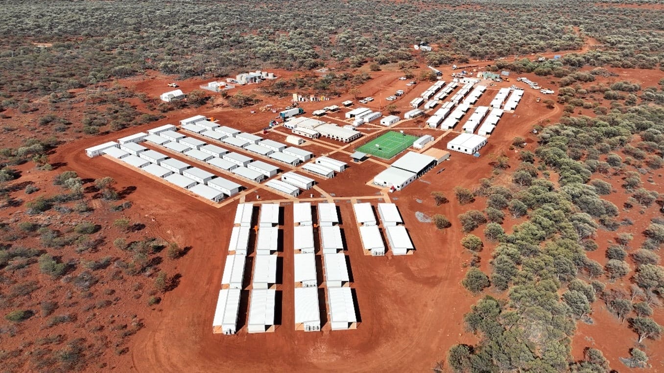 Camp travail mine australie