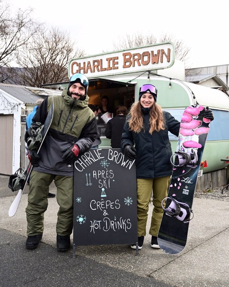 Crêpe Wanaka Nouvelle Zelande Charlie Brown