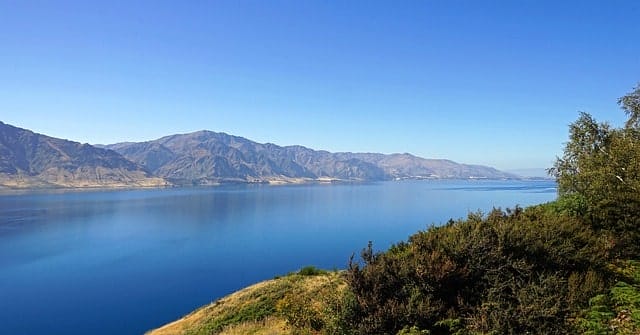 Lac Hawea voisin du lac wanaka nouvelle zelande