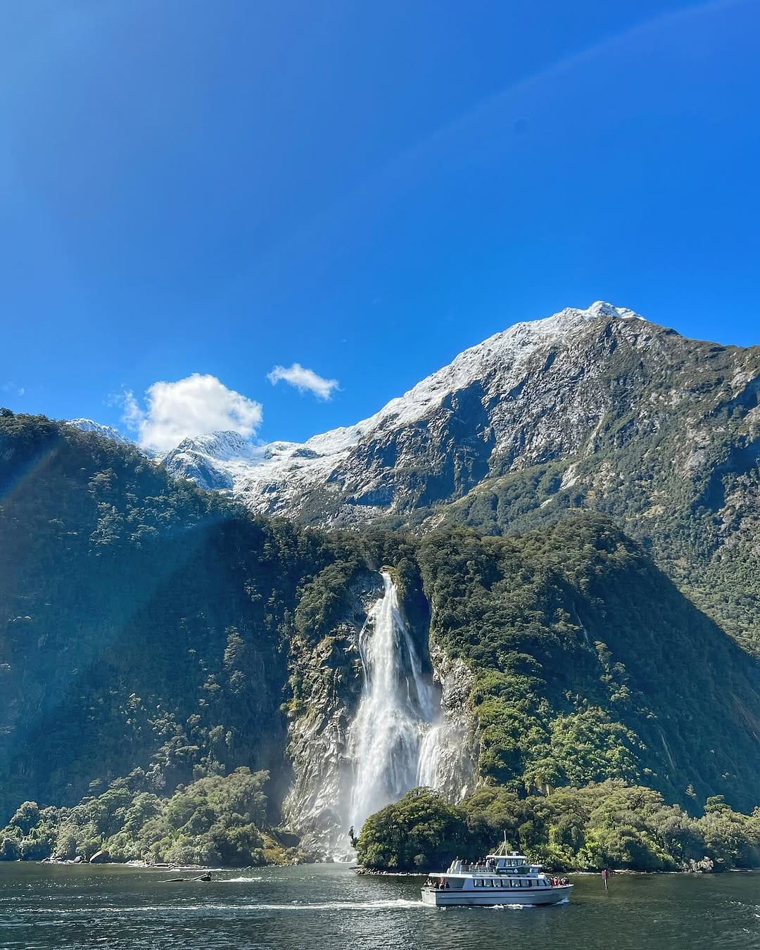 Milford sound nouvelle-zélande
