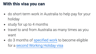 Possibilités PVT Australie