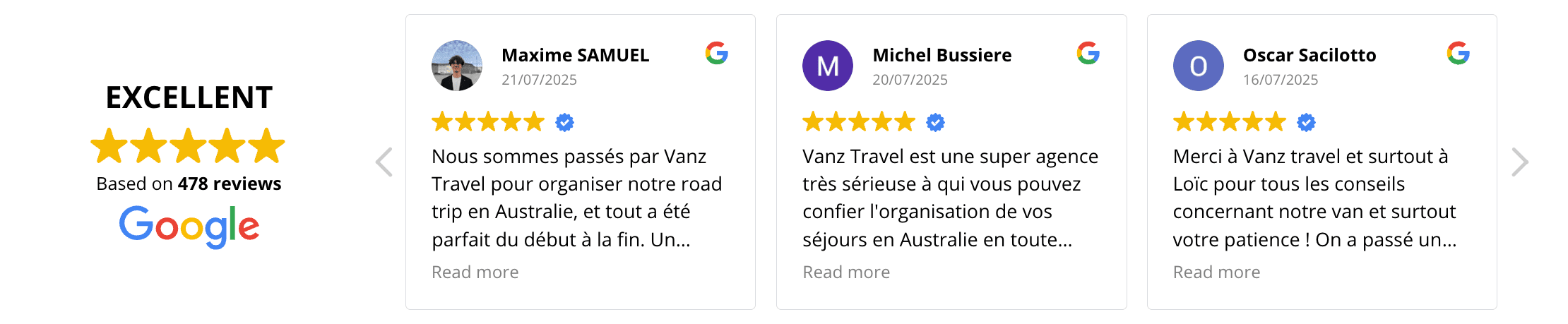 Avis agence voyage australie vanz