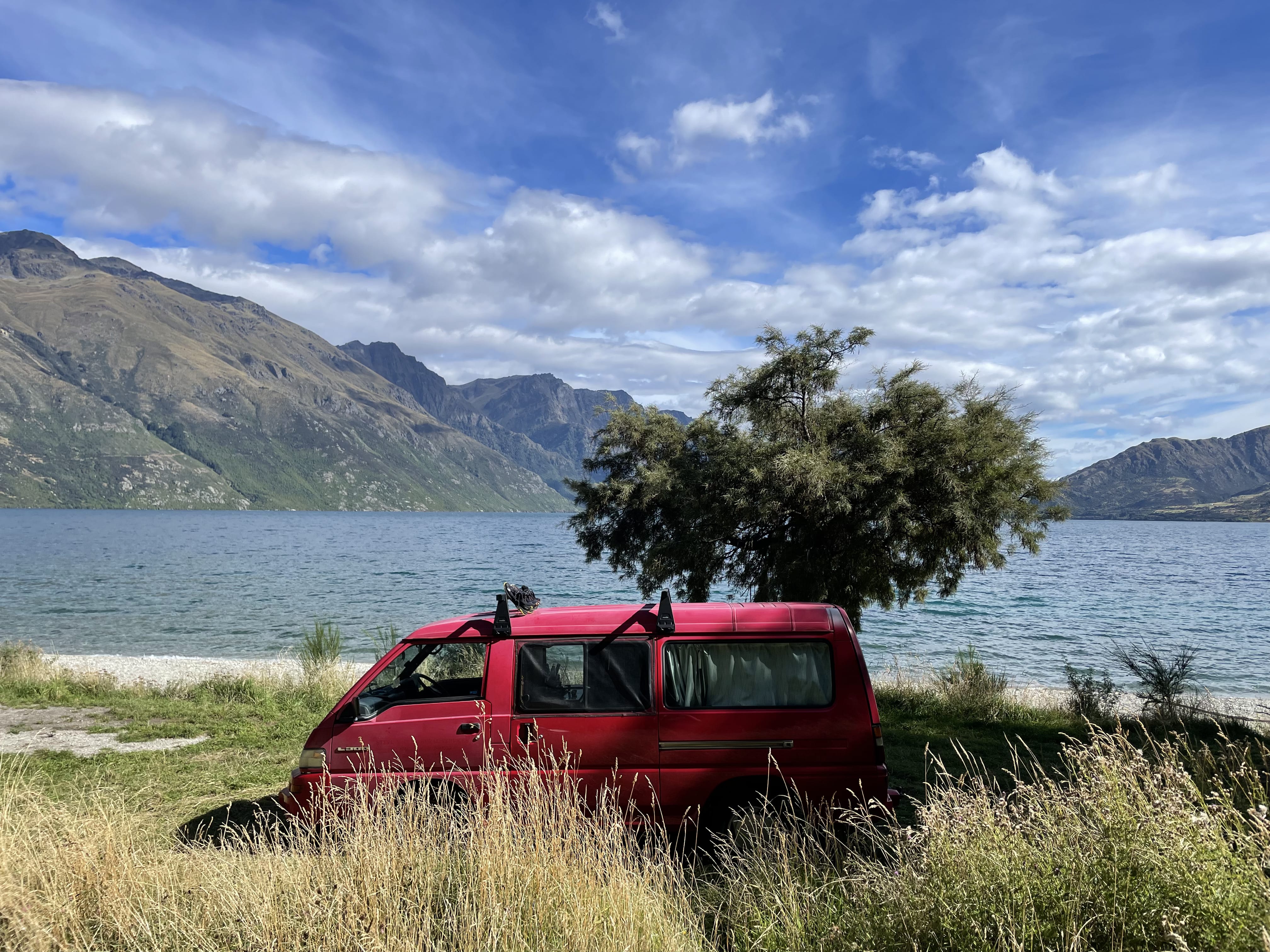 Le freecamp de Kingston près de Queenstown