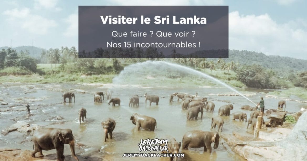 Visiter le Sri Lanka - Cover article