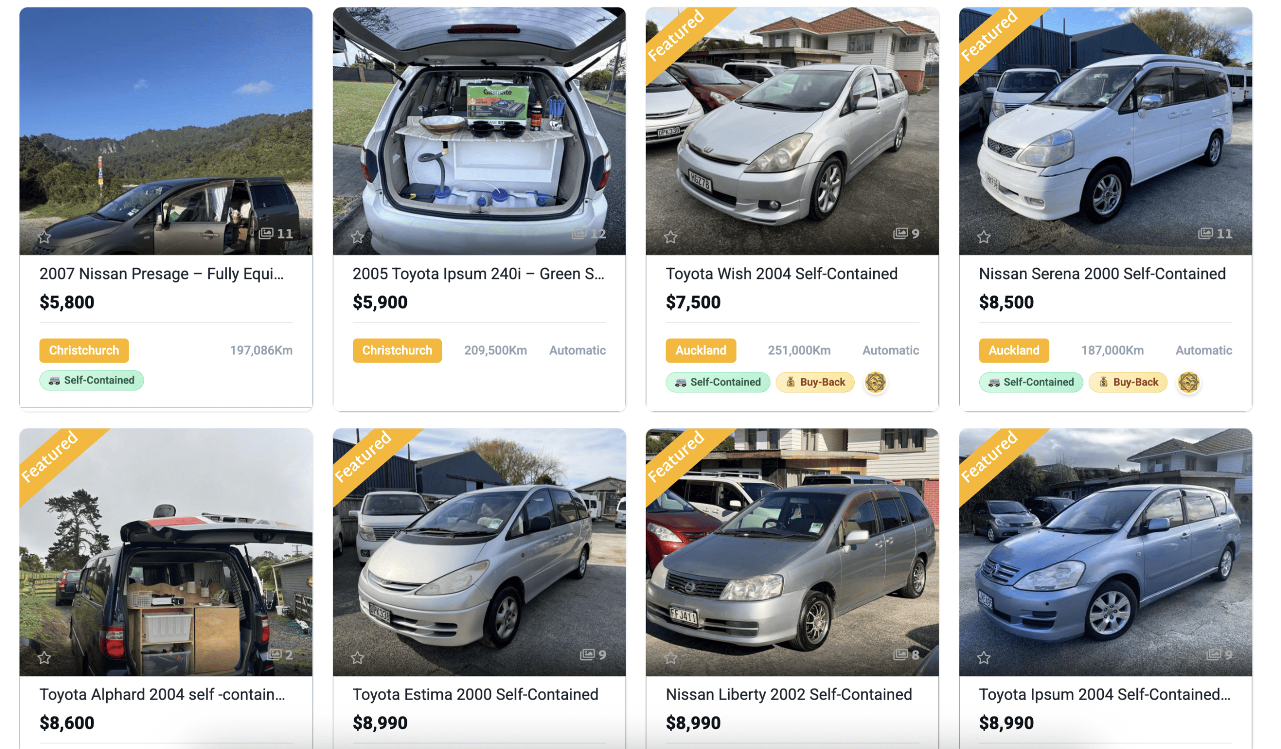 voitures à acheter en nouvelle zelande annonces