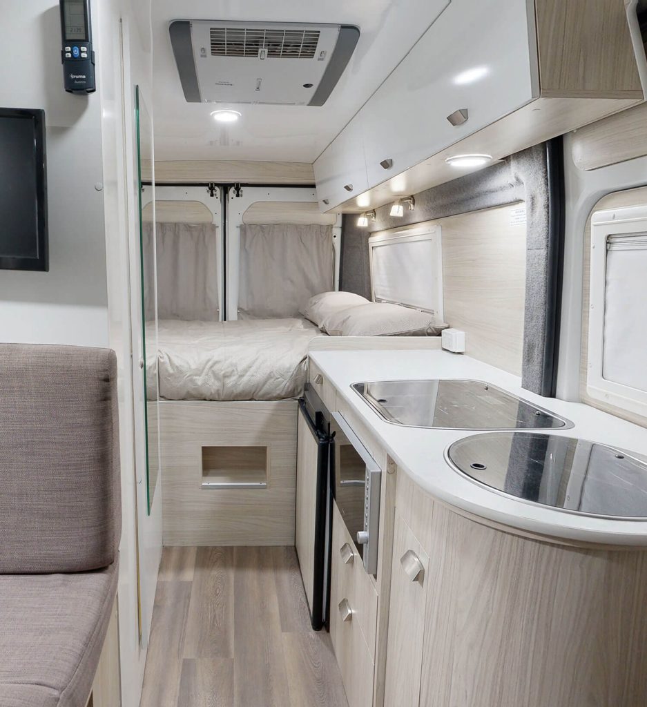intérieur camping car